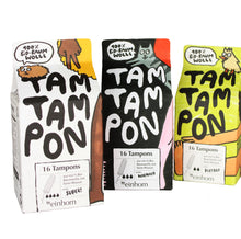 Lade das Bild in den Galerie-Viewer, einhorn Bio Tampons